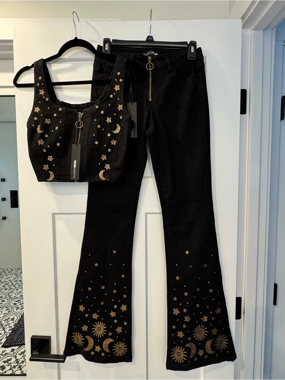 NWT Sold Out Moon & Star Set